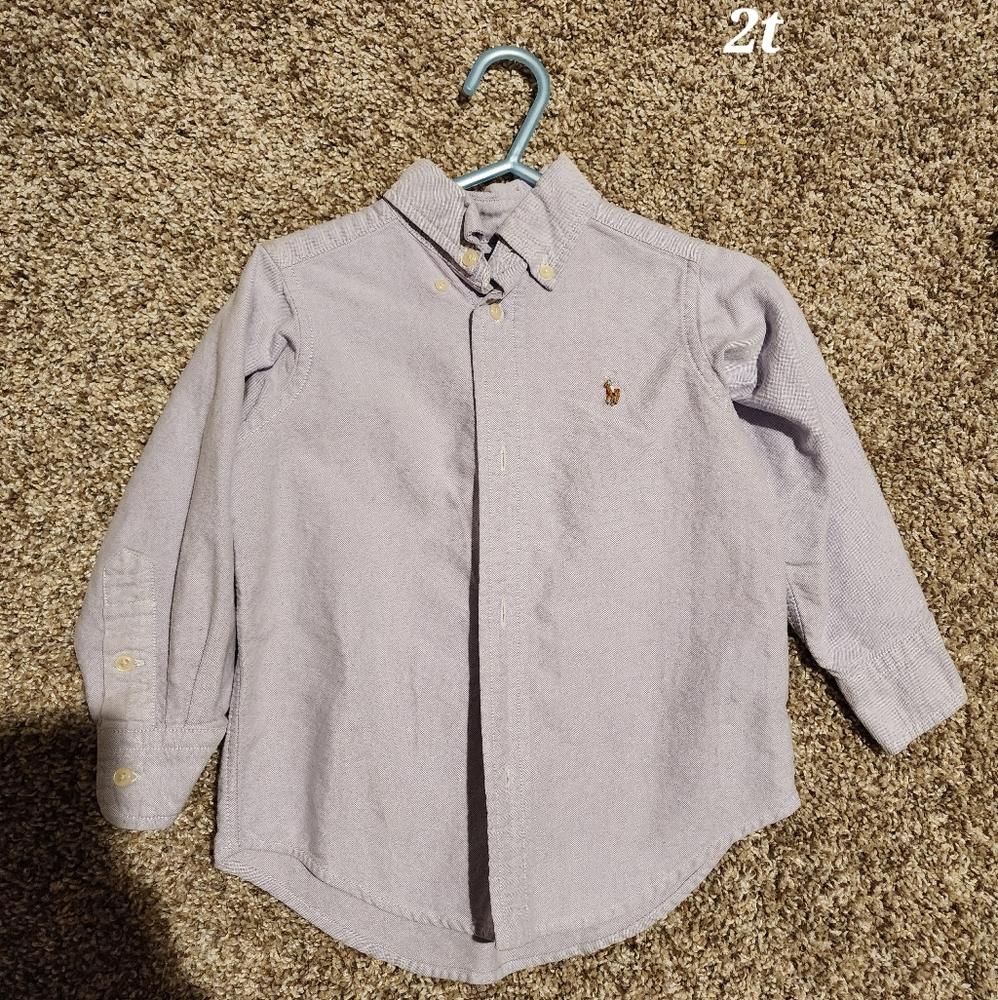 2t button down